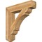 Ekena Millwork Olympic Craftsman Rough Sawn Bracket, Western Red Cedar, 6"W x 32"D x 32"H BKT06X32X32OLY04RWR - alternate 1